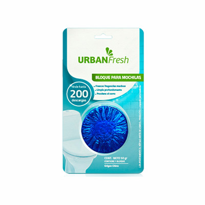 Bloque para Mochila Inodoro x 50 g URBAN FRESH x1