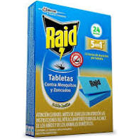 Raid Tabletas Larga Duracion 24 Un