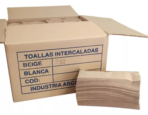 Toalla Inter. Beige 4 Pliegos